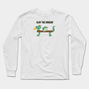 Slay the Dragon Beam Long Sleeve T-Shirt